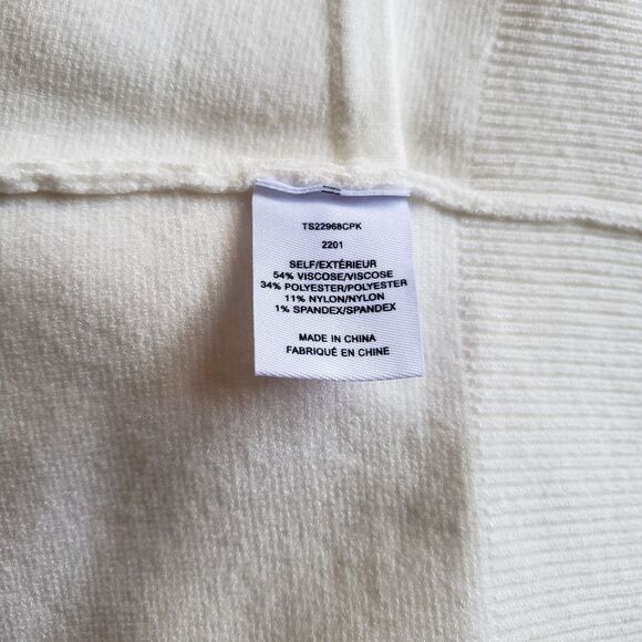 Derek Lam 10 Crosby Arden Double Layer V-neck Knit Cropped Cardigan - Picture 11 of 15